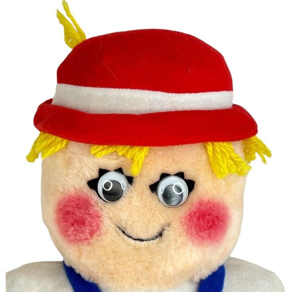 1983 Del Monte Shoo-Shoo Scarecrow Plush Country Yumkins Stuffed Animal 12" VTG - Picture 2 of 8